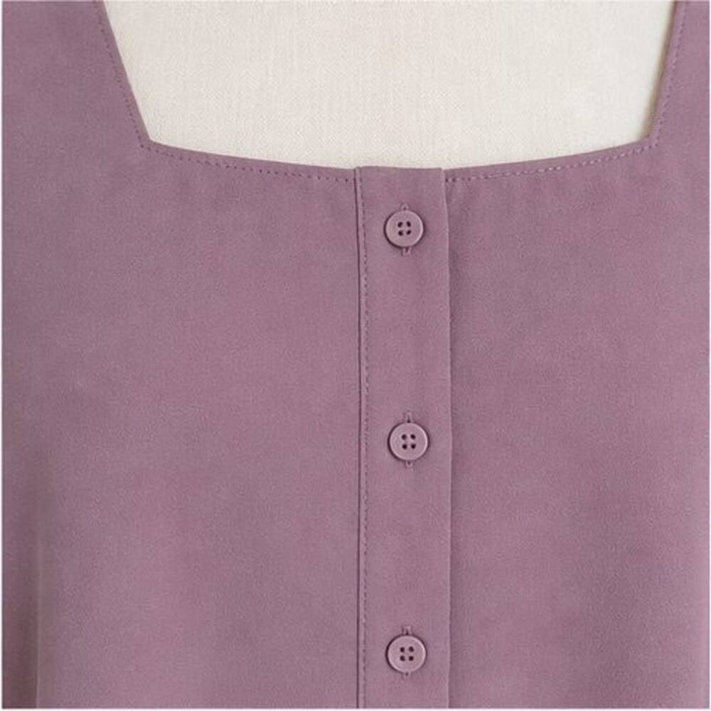Mauve Ruffle Blouse - Picture 4 of 6